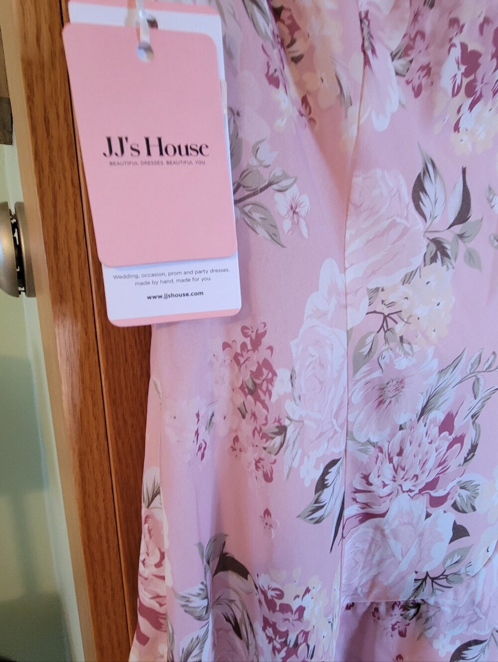 JJ's House Pink Floral Dress